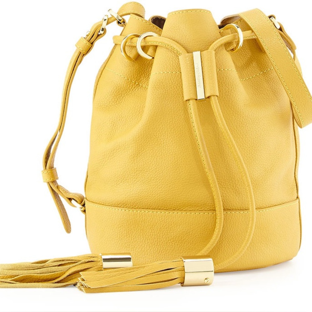 SeebyChloe see by Chloe Vicki small bucket bag bamboo